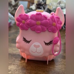 2019 Polly Pocket Llama Micro Music Party Compact